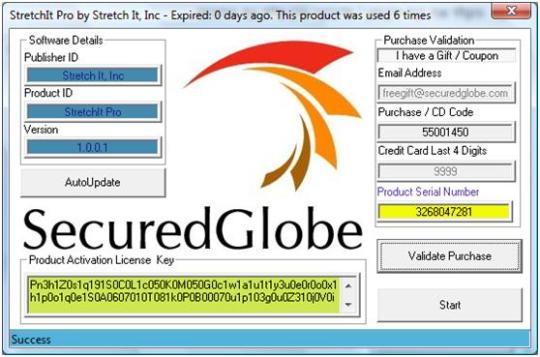 stage4 - Your unique Activation Key The Activation Key is unqiue to each PC